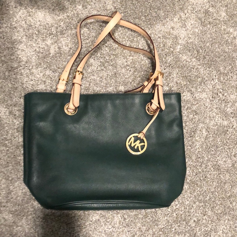 Hunter Green Michael Kors Bag